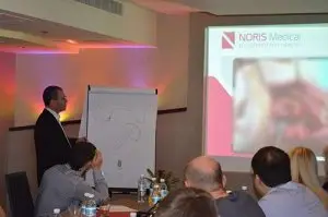 Лекция для международной группы стоматологов