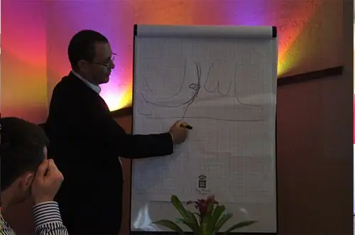 הרצאה לקבוצת רופאי שיניים בינלאומית